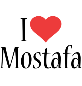 Mostafa i-love logo