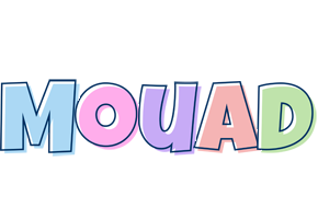 Mouad pastel logo