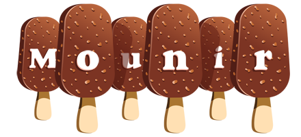 Mounir pinup logo