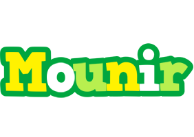 Mounir soccer logo