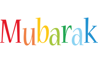 Mubarak birthday logo