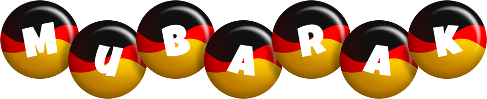 Mubarak german logo