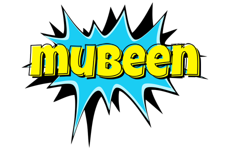 Mubeen amazing logo