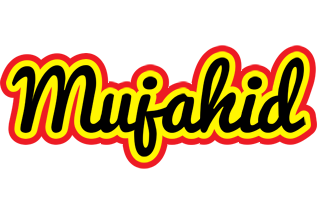 Mujahid flaming logo