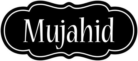 Mujahid welcome logo