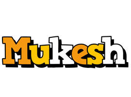 Mukesh cartoon logo