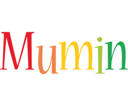 Mumin birthday logo