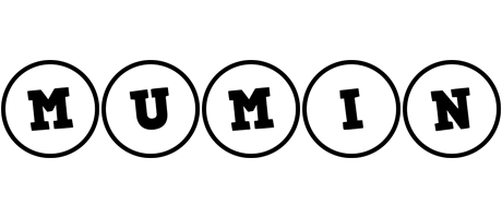Mumin handy logo