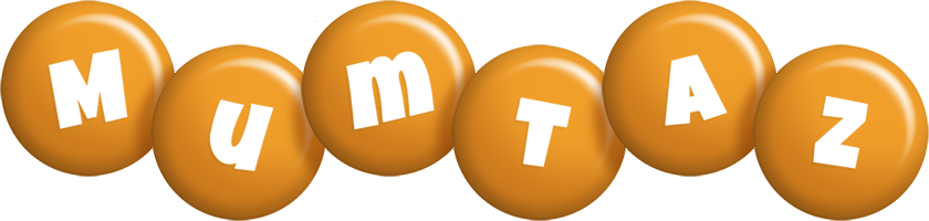 Mumtaz candy-orange logo