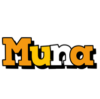 Muna cartoon logo