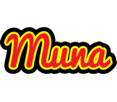 Muna fireman logo