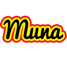Muna flaming logo