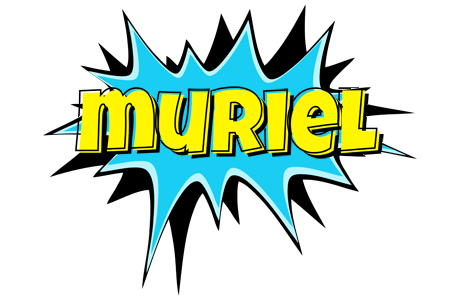 Muriel amazing logo