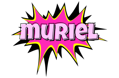 Muriel badabing logo