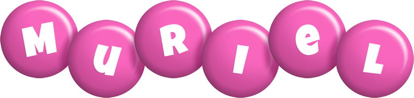 Muriel candy-pink logo