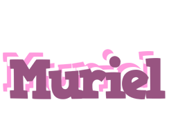 Muriel relaxing logo