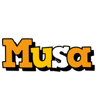 Musa cartoon logo