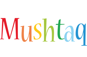 Mushtaq birthday logo