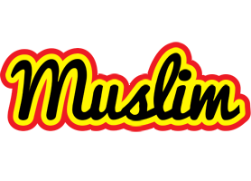 Muslim flaming logo