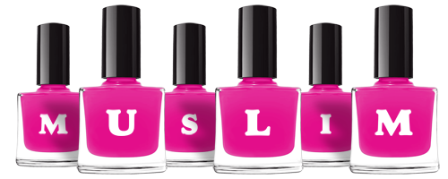 Muslim nails logo