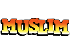 Muslim sunset logo