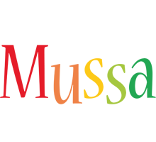 Mussa birthday logo