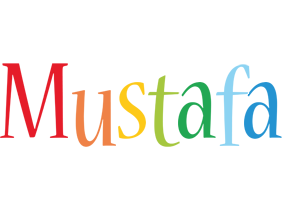 Mustafa birthday logo