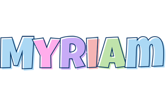 Myriam pastel logo