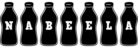 Nabeela bottle logo