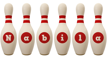 Nabila bowling-pin logo