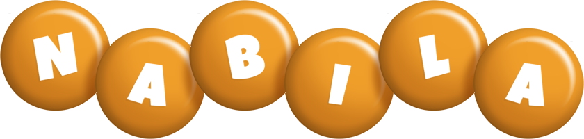Nabila candy-orange logo