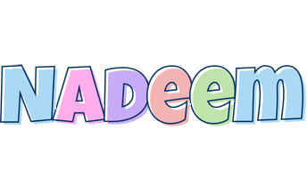 Nadeem pastel logo