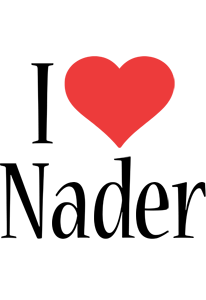 Nader i-love logo