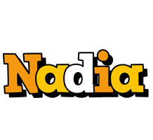 Nadia cartoon logo