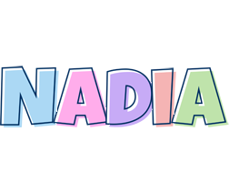 Nadia pastel logo