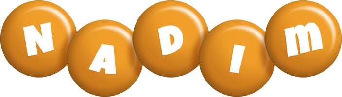 Nadim candy-orange logo