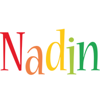 Nadin birthday logo