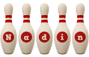Nadin bowling-pin logo