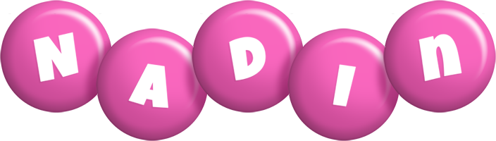 Nadin candy-pink logo