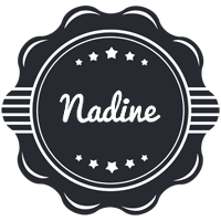 Nadine badge logo