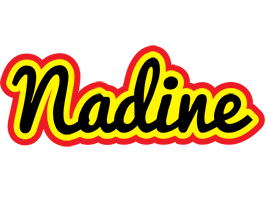 Nadine flaming logo