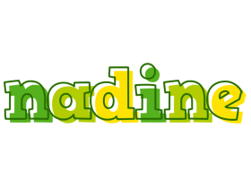 Nadine juice logo