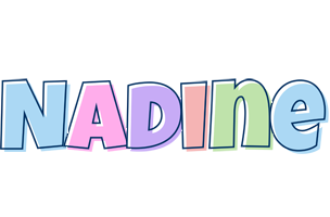 Nadine pastel logo