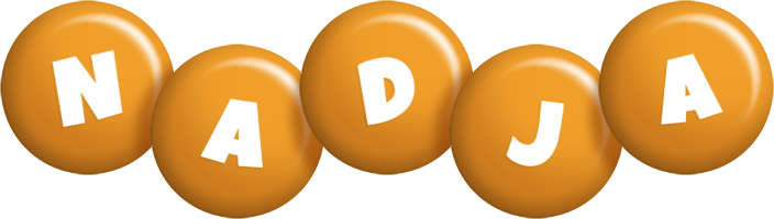 Nadja candy-orange logo
