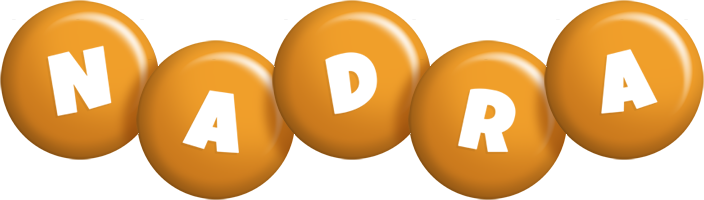 Nadra candy-orange logo