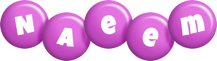 Naeem candy-purple logo