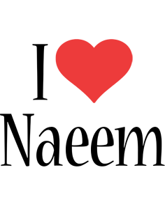 Naeem i-love logo