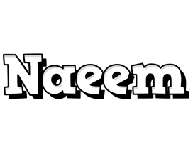 Naeem snowing logo