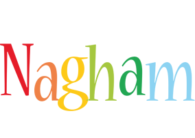 Nagham birthday logo