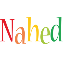 Nahed birthday logo